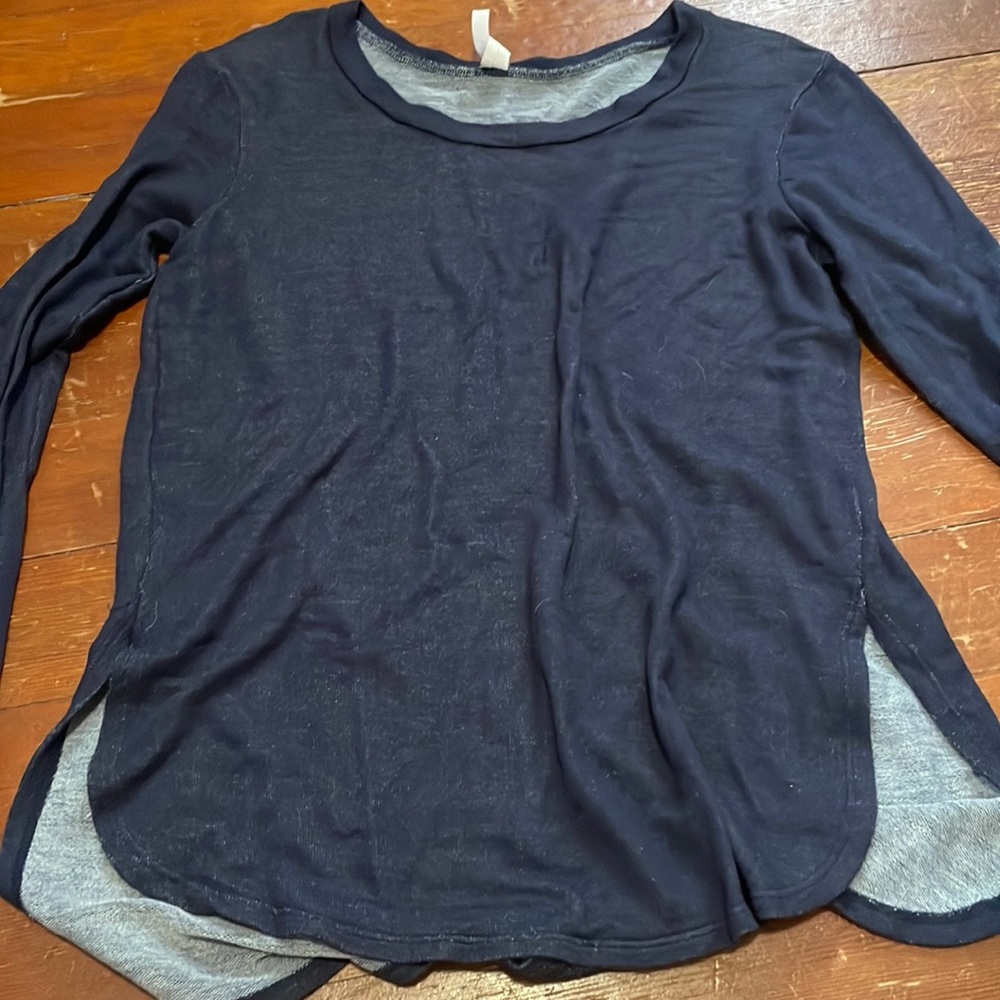 Dark blue long sleeve too